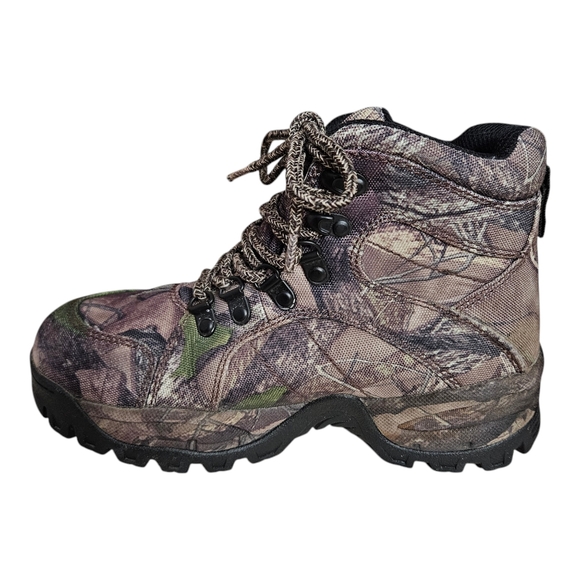 RedHead Youth True Timber Camouflage Boots Size 4 Waterproof Hunting Outdoor - Picture 2 of 10